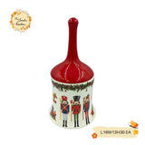 Christmas Nutcrackers Porcelain Containers with Lid