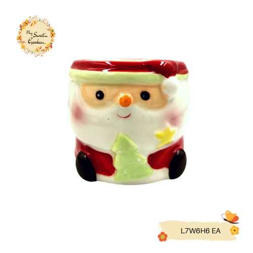Christmas Mini Ceramic Dessert/ Drink Cups