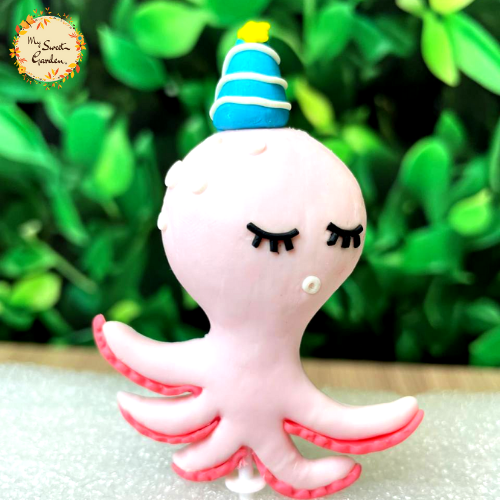Mermaid Sea Creatures Ocean Themed Set A Topper