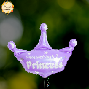 Crown Theme Foil Balloon