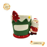 Christmas Mini Ceramic Dessert/ Drink Cups