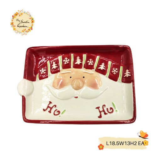 Christmas Rectangle Porcelain Serveware