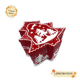 Christmas Tree Porcelain Containers with Lid