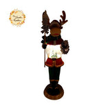 Christmas Figurines Large LED Ceramic Decoration
