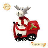 Christmas Reindeer Porcelain Containers with Lid