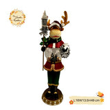 Christmas Figurines Large LED Ceramic Decoration