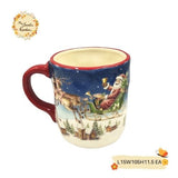Christmas Santa Porcelain Cups