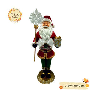 Christmas Figurines Large LED Ceramic Decoration