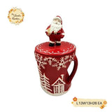 Christmas Santa Porcelain Cups