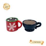 Christmas Salt & Pepper Porcelain Shaker Set