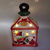Christmas LED Porcelain Decorations with Hook