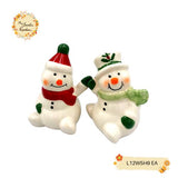 Christmas Salt & Pepper Porcelain Shaker Set