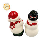 Christmas Salt & Pepper Porcelain Shaker Set