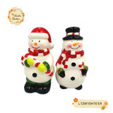 Christmas Salt & Pepper Porcelain Shaker Set