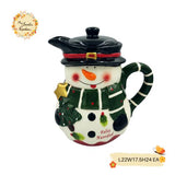 Christmas Snowman Porcelain Jugs