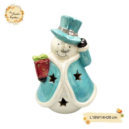 Snowman Porcelain LED Large Decorations