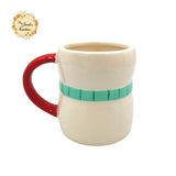 Christmas Snowman Porcelain Cups