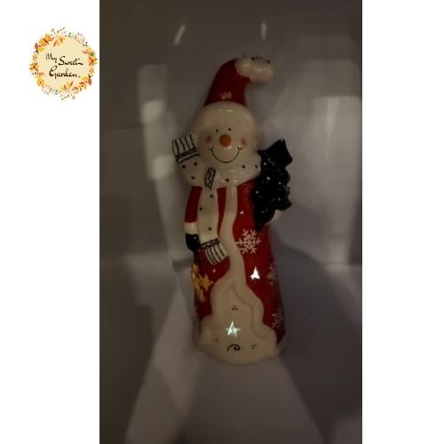 Snowman Porcelain LED Large Decorations