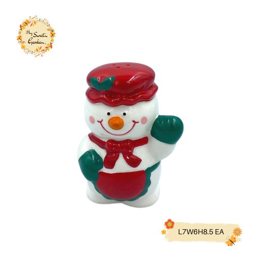 Christmas Pepper Porcelain Shaker