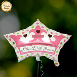 Star Shaped Newborn Foil Balloon