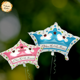 Star Shaped Newborn Foil Balloon