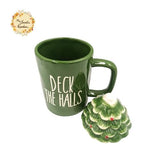 Christmas Tree Porcelain Cups