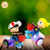 Boy/Girl Riding Tricycle Toy