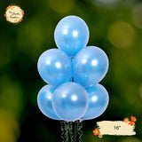 [UNO] Blue Helium Latex Balloon