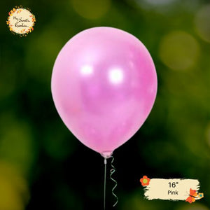 [UNO] Pink Helium Latex Balloon