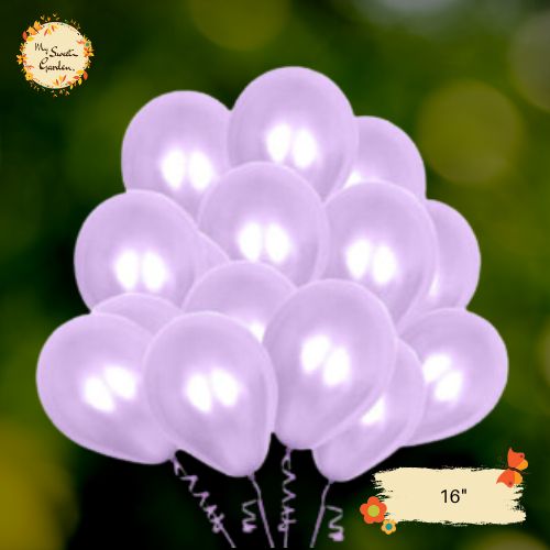 [UNO] Purple Lilac Helium Latex Balloon