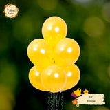 [UNO] Yellow Helium Latex Balloon