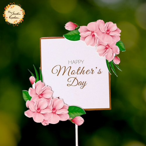 Classic Happy Mother's Day Paper Insert