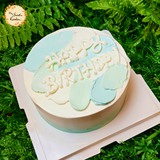 Multi-Colour Happy Birthday Artistic Cake