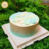 Multi-Colour Happy Birthday Artistic Cake