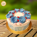 Fence of Roses Artistic Cake