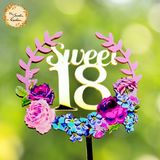 Sweet 16/18/21 Happy Birthday Acrylic Insert
