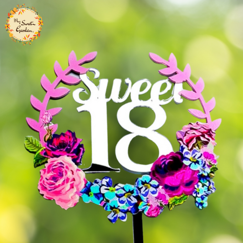 Sweet 16/18/21 Happy Birthday Acrylic Insert