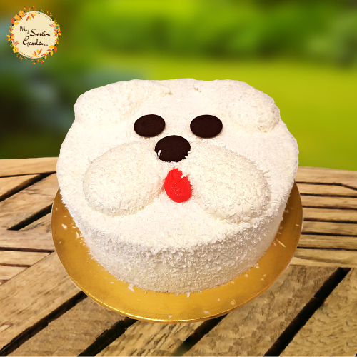 Puppy Cloud Artistic Cake