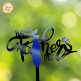 Cursive Happy Father's Day Acrylic Insert