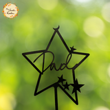 Star Dad Acrylic Insert