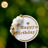 Classy Bell Happy Birthday Paper Insert