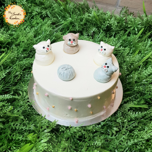 Kitten Artistic Cake