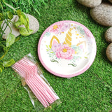 Unicorn Partyware Set