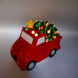 Christmas Vehicle LED Porcelain Decorations