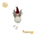 White Angel Styrofoam Christmas Tree Hanging Decorations