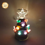 Christmas Tree LED Porcelain Decorations
