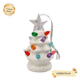 Christmas Tree LED Porcelain Decorations