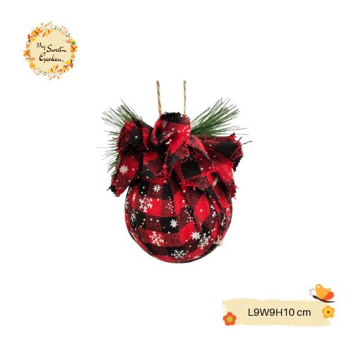 Christmas Ball Acorn Owl Cloth Christmas Tree Hanging Decorations