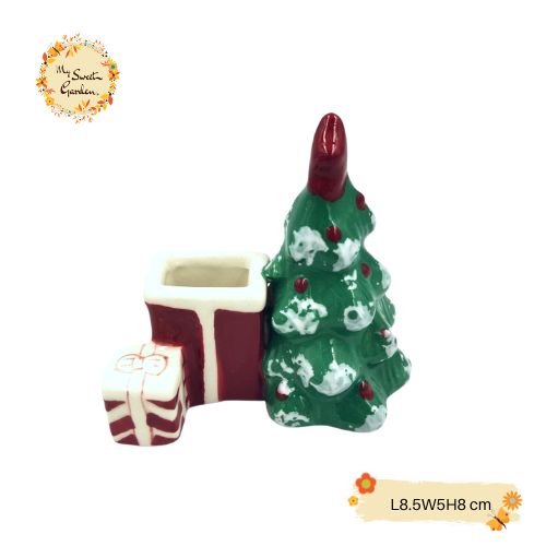 Christmas Porcelain Toothpick Holder