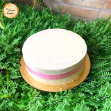 DIY Ribbon Wrapped Cake Base